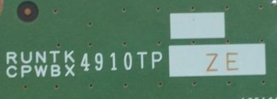 T-CON PARA TV SHARP / NUMERO DE PARTE RUNTK4910TPZE / QKITPF778WJN2 / QPWBXF778WJN2 / XF778WJN2 / KF778 / MODELOS LC-52LE830U / LC-40LE830U / LC-60LE830U / LC-60LE831U / LC-60LE832U - Imagen 2